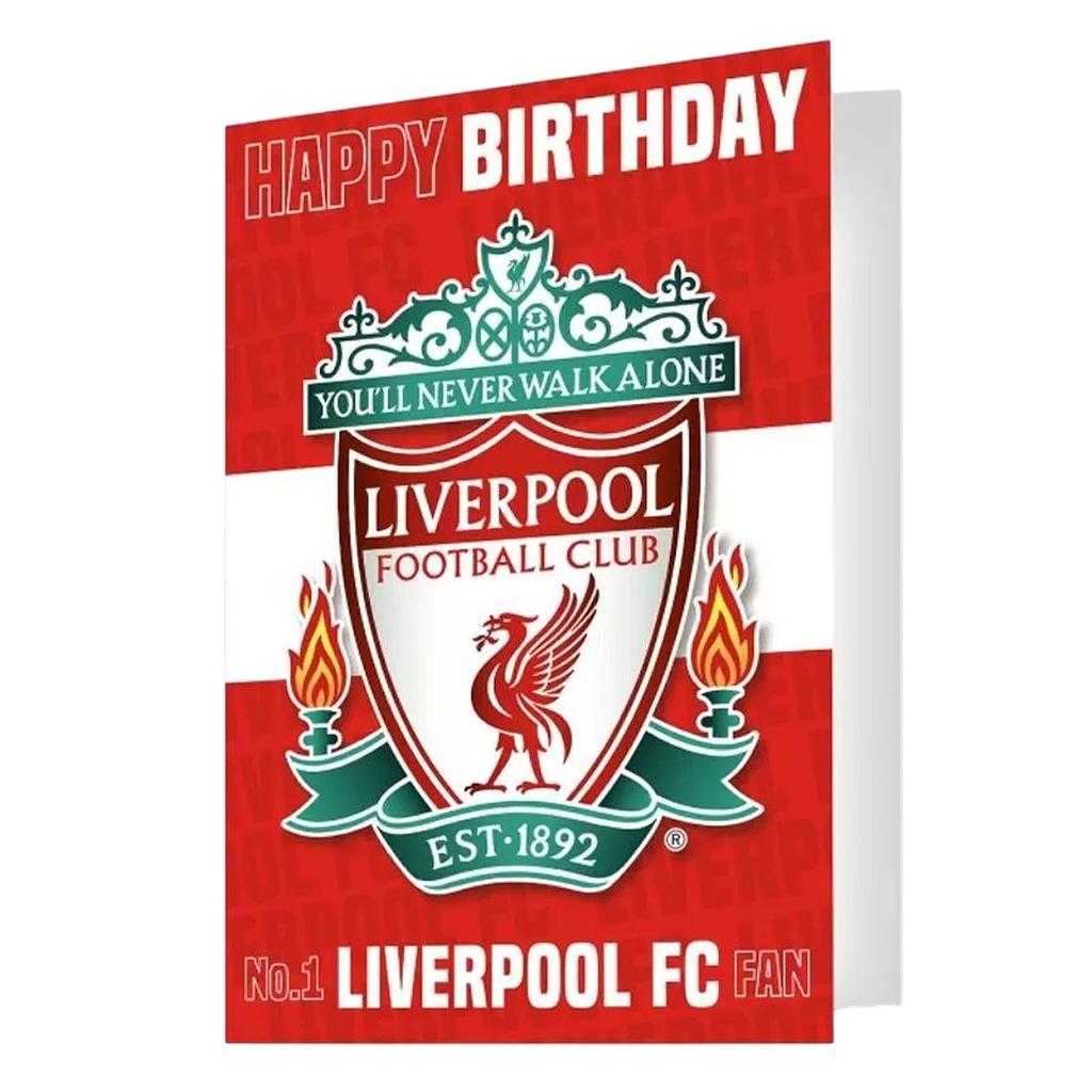 Liverpool FC 3D & Lenticular Birthday Card