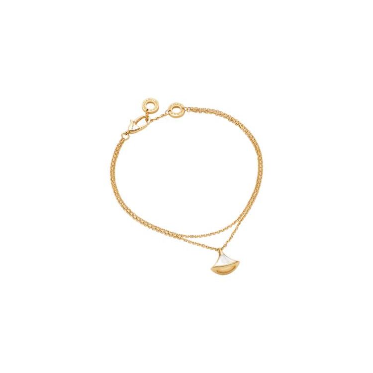 

Bvlgari Sexy Curve K Gold Bracelet Women Bracelet 358418 Box,Warranty Not Included,M/L