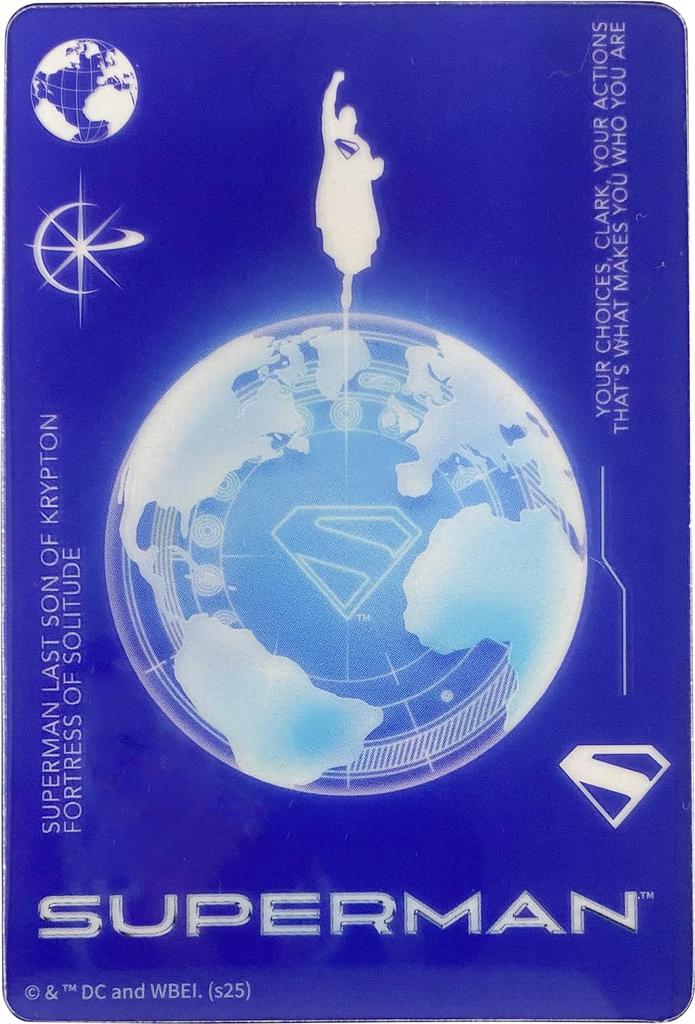 Superman Clear Card Collection Types In Total IJ275 8