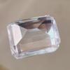 94.40 Cts Heated Ceylon Sapphire White Emerald Shape Loose Gemstone