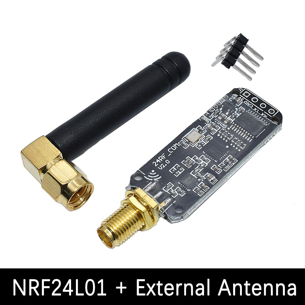 LIZAO NRF24L01 Wireless Serial Port Module, TTL/USB to 2.4G Digital Transmission Module for Remote Control Development