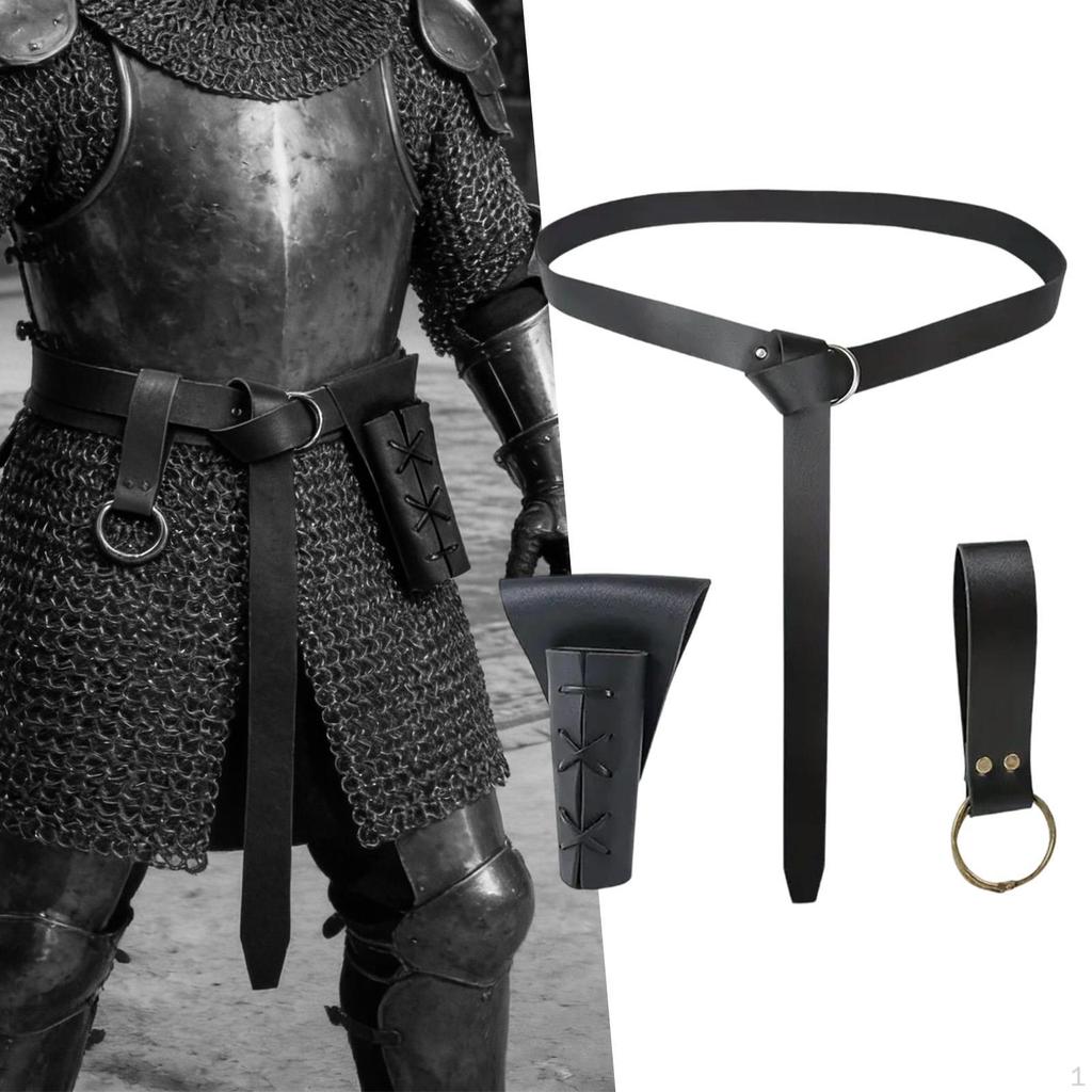 Medieval Knight Belt Pirate Cosplay for Carnival Daily