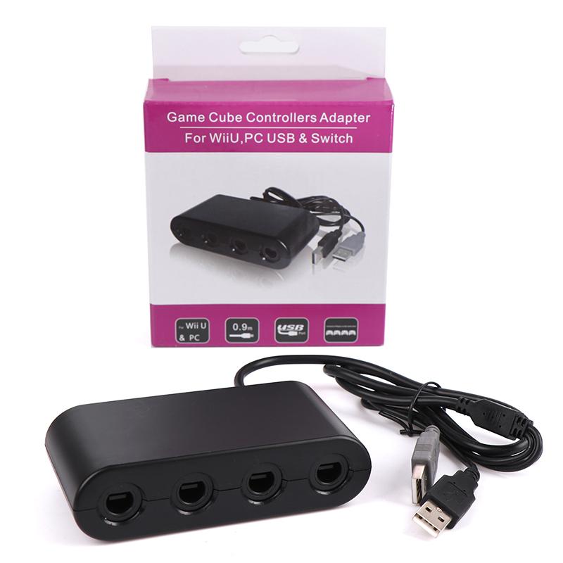 Buy Ngc 4 Port Game Cube Controllers Adapter For Wii U,Pc Usb & Switch ...