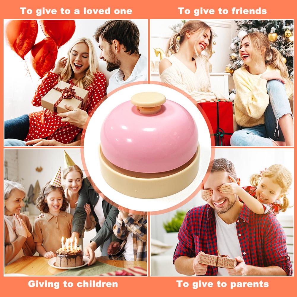 Guests Restaurant Order Bell Dining Reception Table Summoning Hotel Counter Desk Bell Ring for Restaurant Kitchen Bar