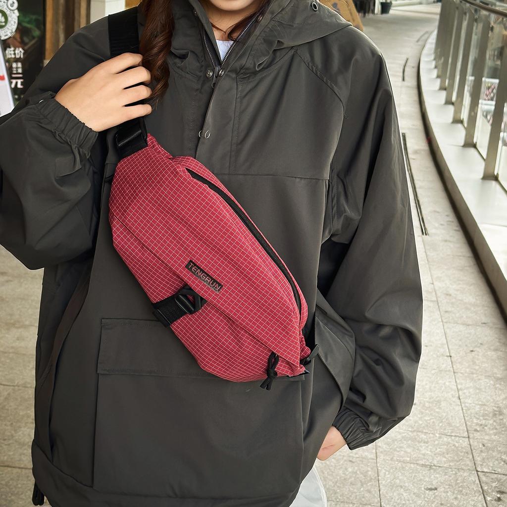 Crossbody Bag Men'S Small Breast Bag Sports Youth Going Out Small Satchel Cycling Fanny Pack Backpack Women