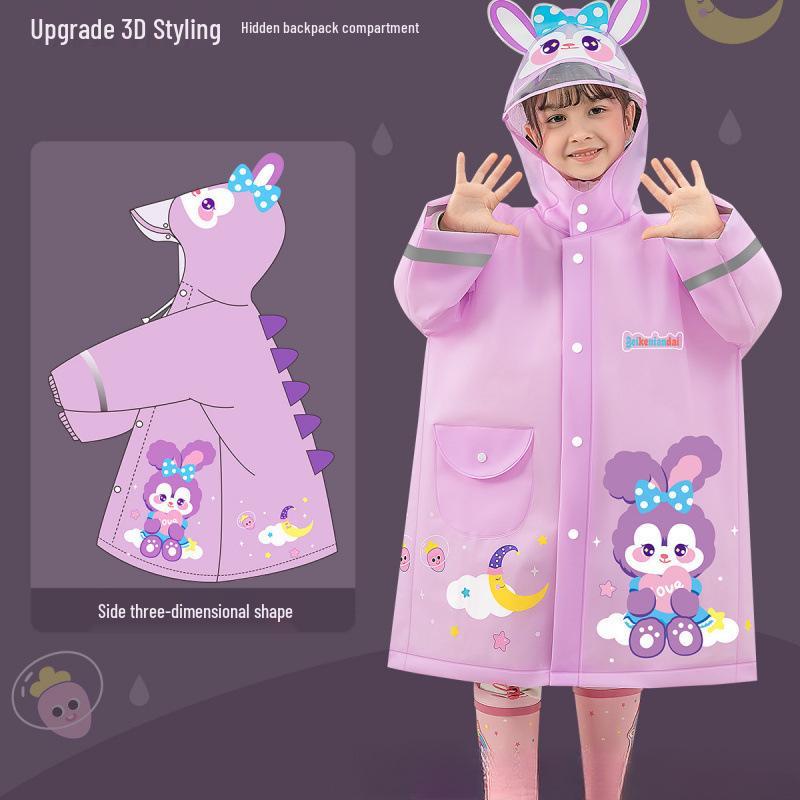 2025 Kids Raincoat: Waterproof Poncho for Boys & Girls In Preschool
