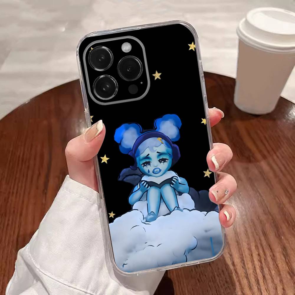 J-Junior H Sad Girl Transport Phone Case For iPhone 17,16,15,14,13,12,11,Pro,XS,Max,XR,Plus,E,SE4,Mini Shockproof Soft Cover
