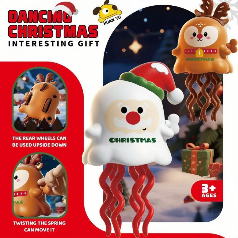 1 Pcs Dancing Ghost Pumpkin Festival Atmosphere Props Interesting Halloween Christmas Magical Twist And Stress Relief Trick Toy