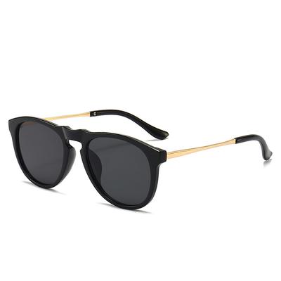 Nouveaux Lunettes de Soleil Vintage Femmes Hommes Monture Métal Ronde Lunettes Rétro Mode Lunettes de Soleil Marque Lunetterie