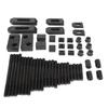 58Pcs T Slot Clamp Kit Hardened Combined Press Plate for Lathe Milling Machine M10