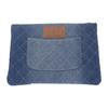 Chanel Clutch Bag Blue Denim Women