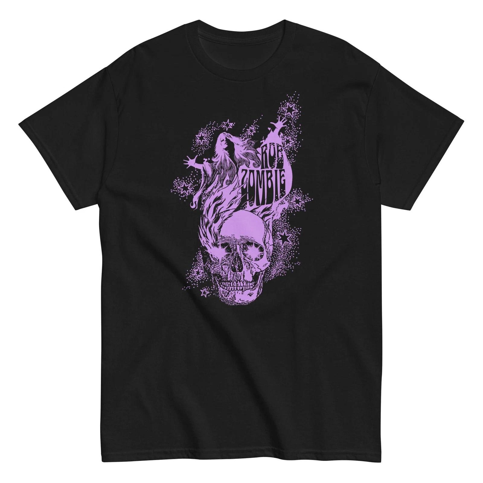 Rob Zombie - Purple Skull T Shirt S