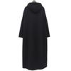 LE PHIL Women's Hooded Stretch Sweat Dress, Black, Size F, 534-1240115 Dress F blackUsed