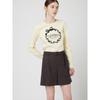 Cc Collect Velvet Ribbon Print Tee C253psm021