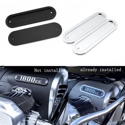 2PCS for BMW R18 R 18 2020 2021 2022 Motorcycle Engine Side Sign Decorative Cover Aluminum Motorcycle Accessories