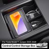 TPE Material Dual-Layer Center Console Organizer Tray Armrest Hidden Storage Box For Tesla For Model Y For Juniper 2025 2026