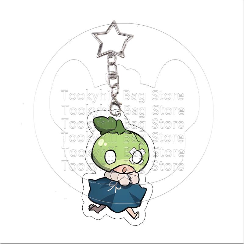Dr. Stone Acrylic Keychain Kawaii Student Senku Ishigami Exquisite Senku Ishigami Gen Asagiri Keyring Bag Pendant Birthday Gift