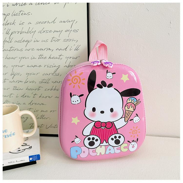 Adorable Cartoon Backpack For Kids Nylon Lightweight Cute School Bag