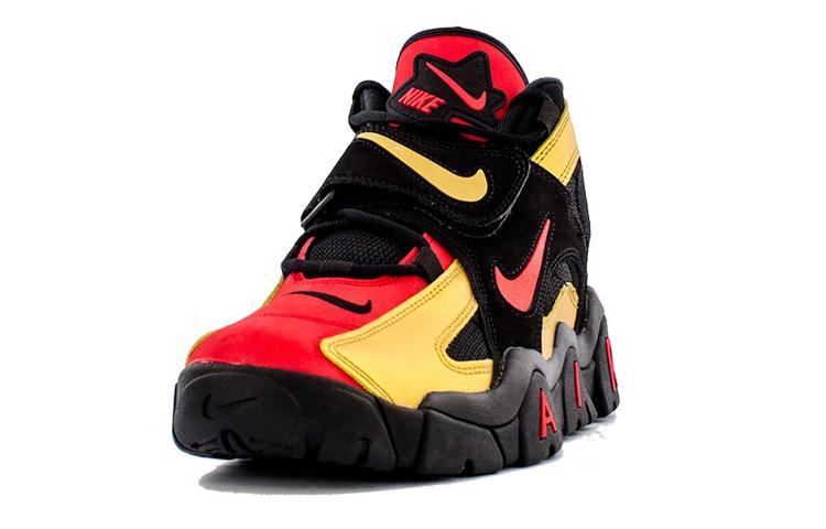 Nike Air Barrage Mid Black Metallic Gold CT1573-700