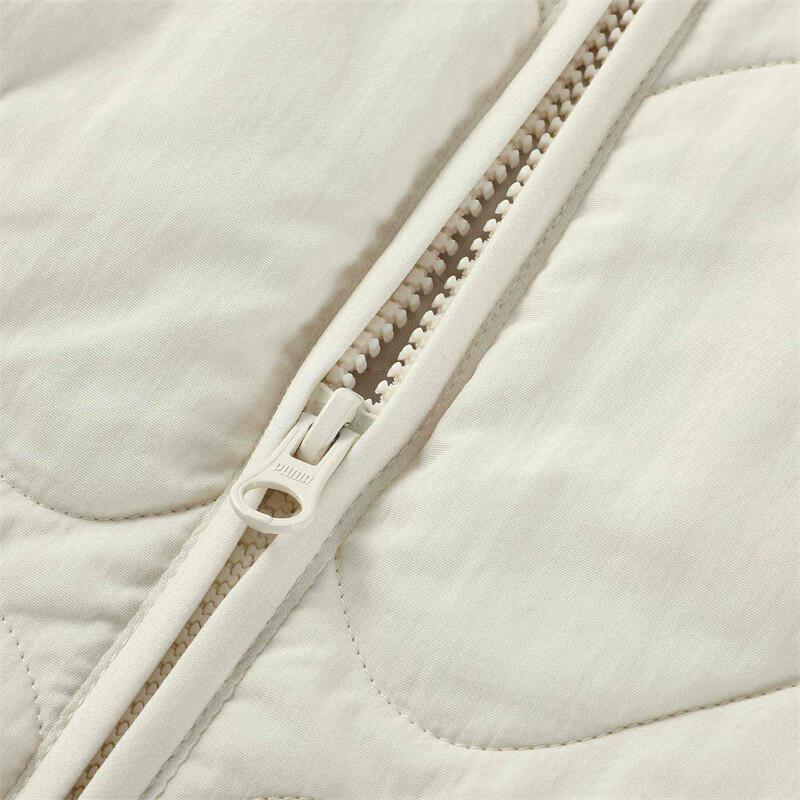 Puma Lightweight Padded Solid Color Fashion Casual Comfortable Jacket Men Jackets Snow-White 632291-87