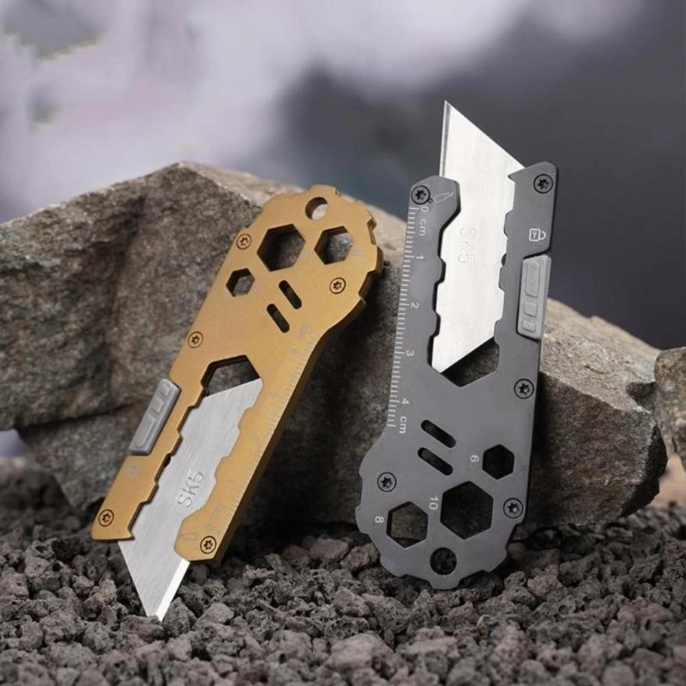 Reliability Knifed With Multiple Functions Versatiles Carving Folded Knifed