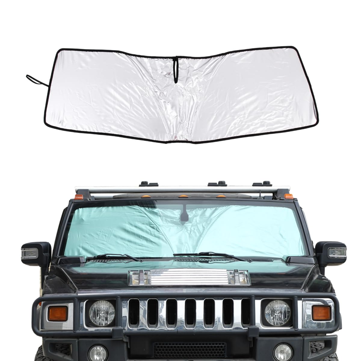 

Совместим с Hummer H2 Автомобиль Переднее Автомобильное Лобовое Стекло Свет Тепло УФ Компактный Дизайн Интерьера Автомобиля Провод (2003-2009 гг.), Солнцезащитный козырек, Солнцезащитный козырек, Тень, Тень,