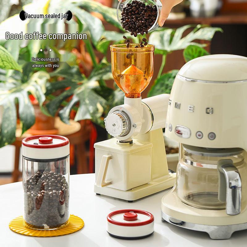 Vacuum-Sealed Glass Storage Jar for Coffee, Tea, Milk Powder, and More - Moisture-Proof Preservation