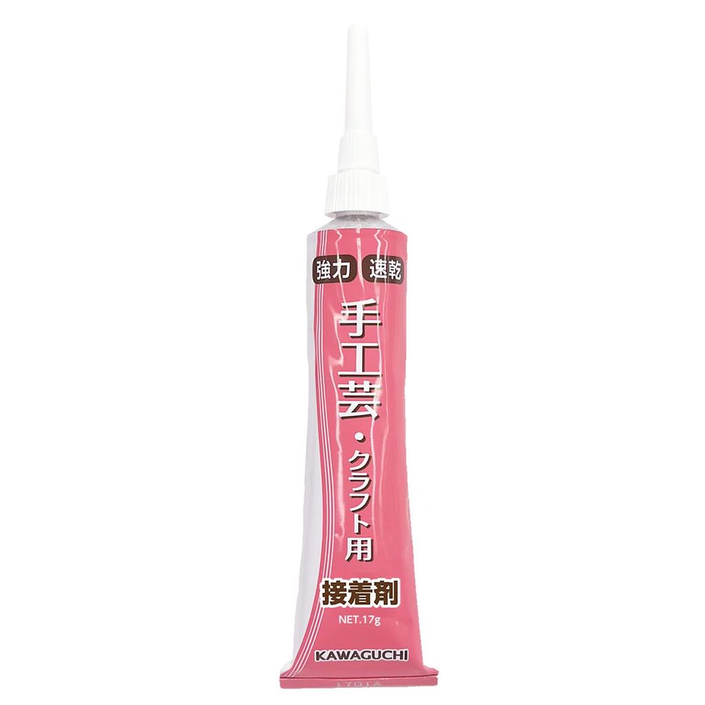 KAWAGUCHI Craft Beading Extra Fine & Glue, Nozzle, 17g, Clear, 11-514