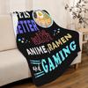 Spiel Ramen Animation Gedruckte Decke für Sofa Bett Reise Camping Wohnzimmer Büro Klimadecke für alle Jahreszeiten Geschenke