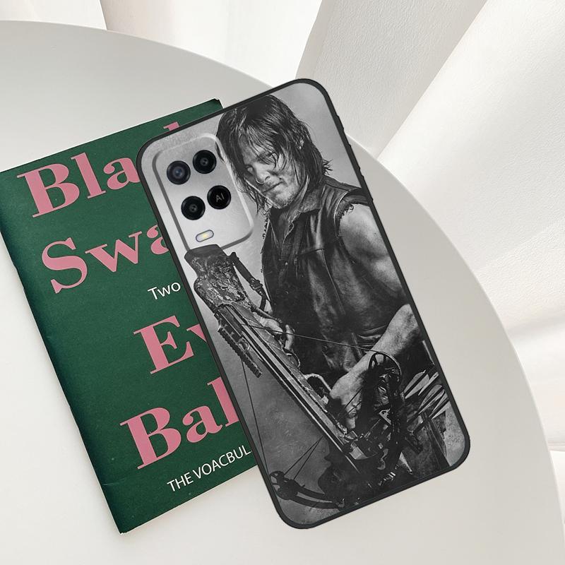 

Daryl Walking Dead Case For Oppo A15 A16 A17 A52 A72 A76 A96 A54 A74 A94 A54S A57S A58 A78 A98 A57 A77 Cover OPPO A77 5G