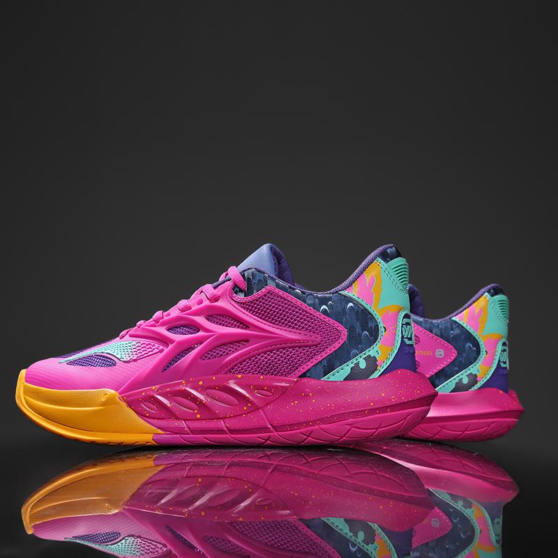 Scarpe da Basket da Uomo Traspiranti Ammortizzate Antiscivolo Resistenti Scarpe da Corsa Scarpe da Palestra Allenamento Sneakers da Basket Atletiche per Uomo