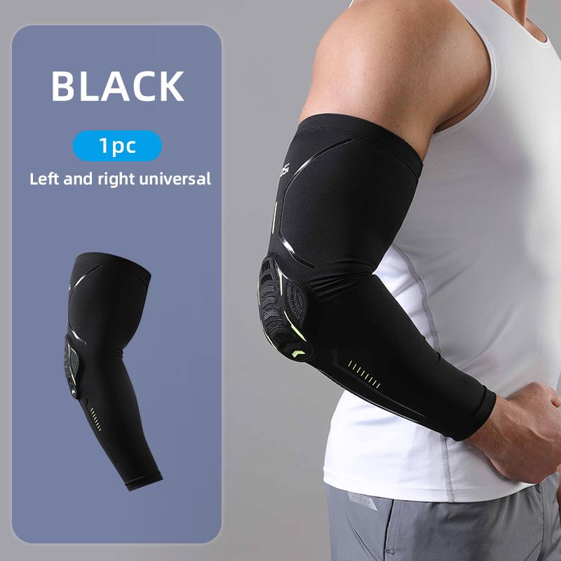 1 Piece Honeycomb Sport Elbow Pads For Women Men Crashproof Elastic Arm Sleeve Support Guard Basketball Volleyball
