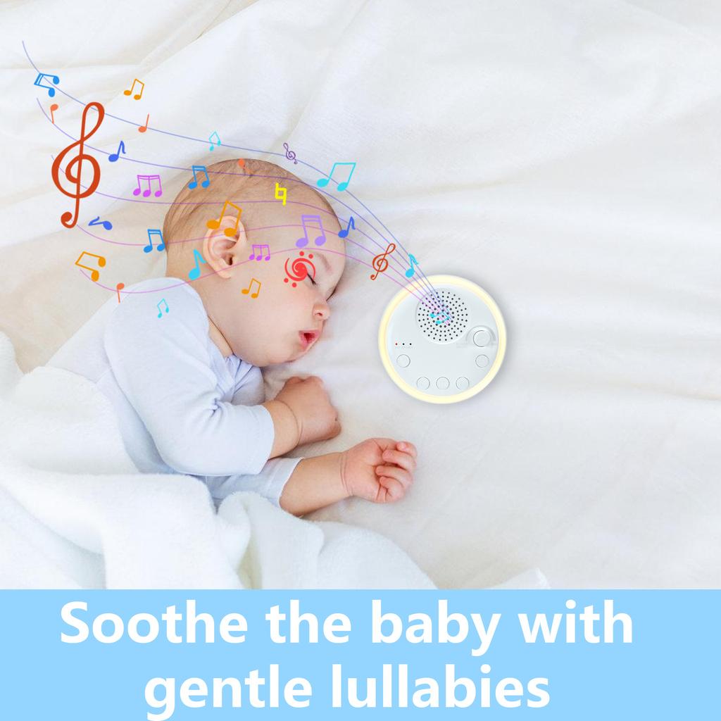 White/ Noise Sleep Device, Difficulty Falling Asleep Aid, Baby Crying Soothing Device, Help Sleep
