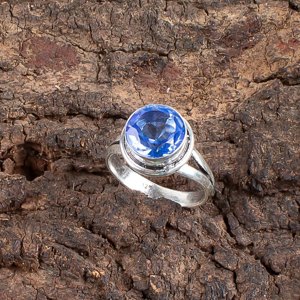 Tanzanite Gemstone 925 Sterling Silver Jewelry Handmade Partywear Ring For Men RR-11-6