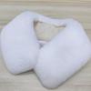 Women Furry Collar Wrap Neck Warmer Scarf Detachable Fake Collar Coat Accessory