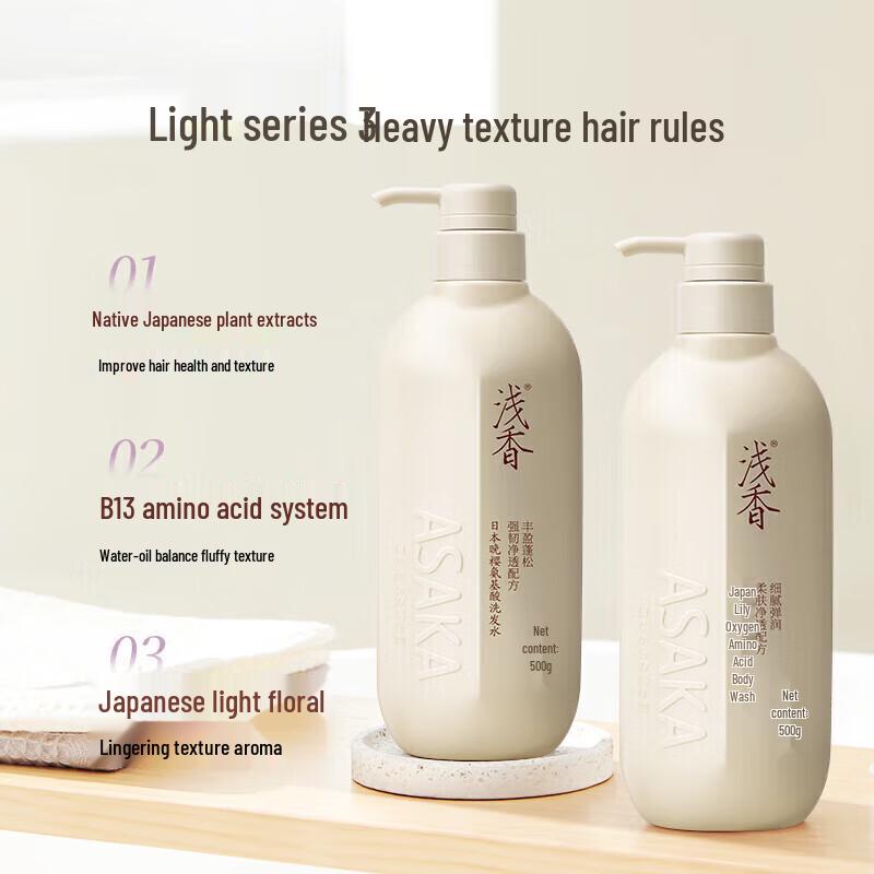 Qianxiang Amino Acid Shampoo & Shower Gel Set