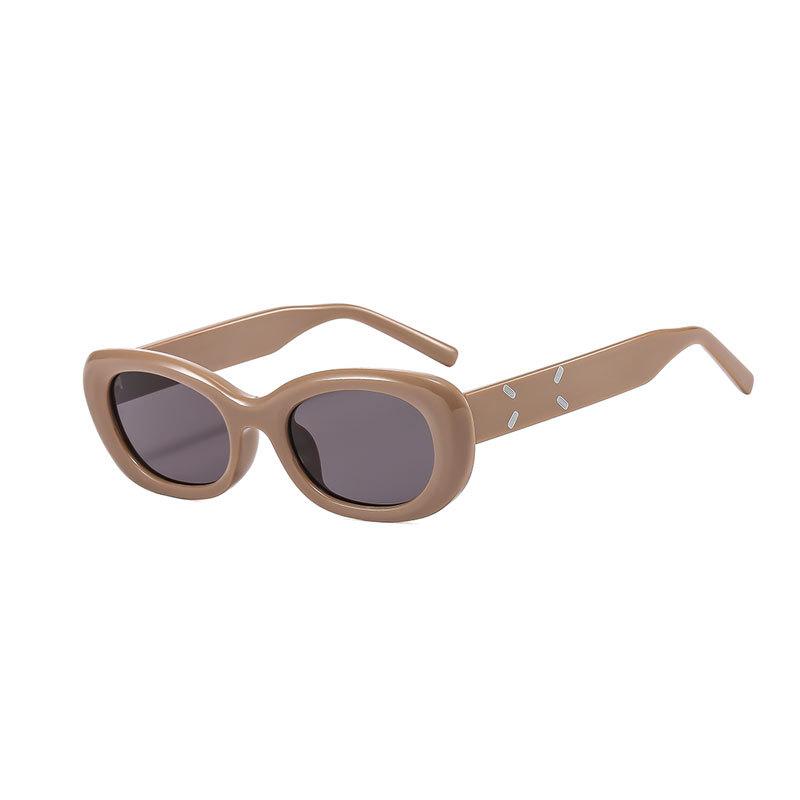 Oval Frame Fashionable Sunglasses Uv Protection Driving And Events Party