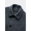 Customellow Women Grey Wool Coat Cwcaw25812gyx