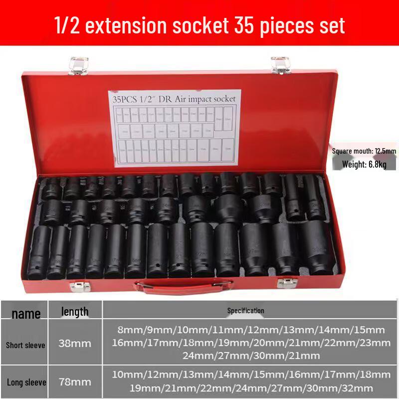 24-Piece Wrench & Ratchet Auto Repair Tool Set