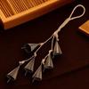 Witch Bell Wind Chime Hanging Ornament Unique Design Crisp Sound Decor for Living Room Bedroom Study Balcony Patio Festival