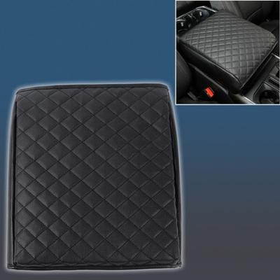 Leather Center Console Armrest Box Cover Pad Mat Protector For Ford F150 +