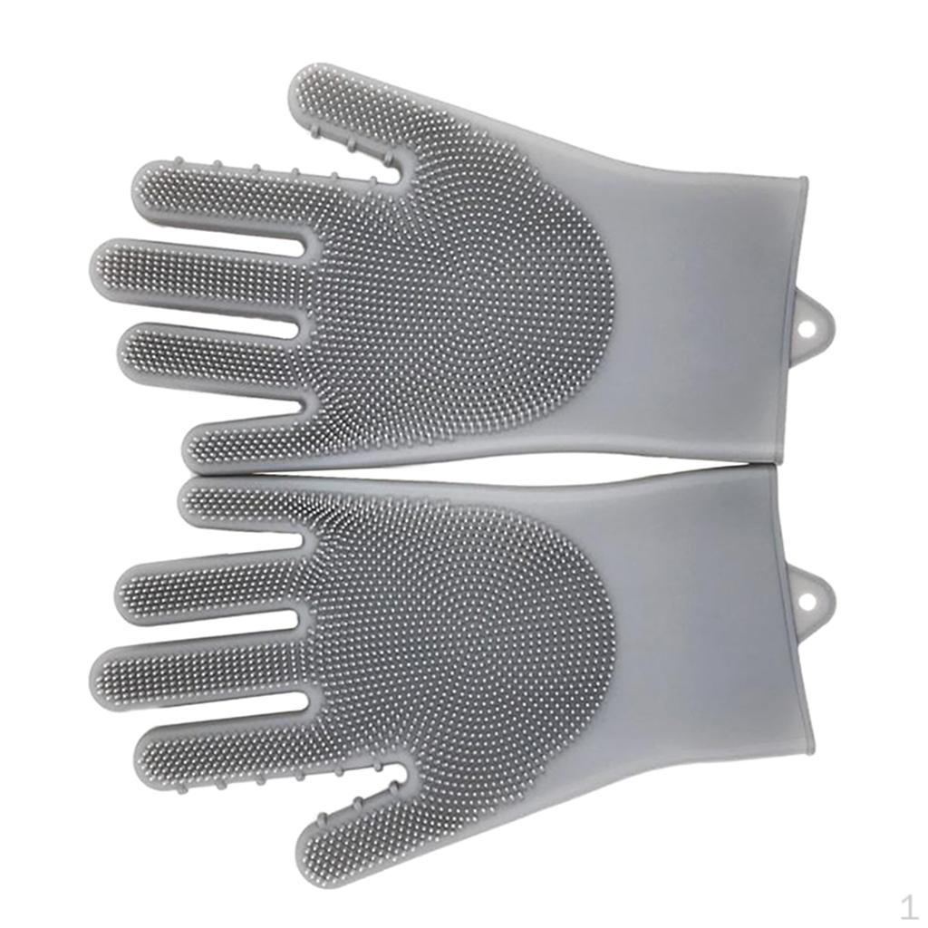 Silicone Dish Washing Scrubber Household Kitchen
