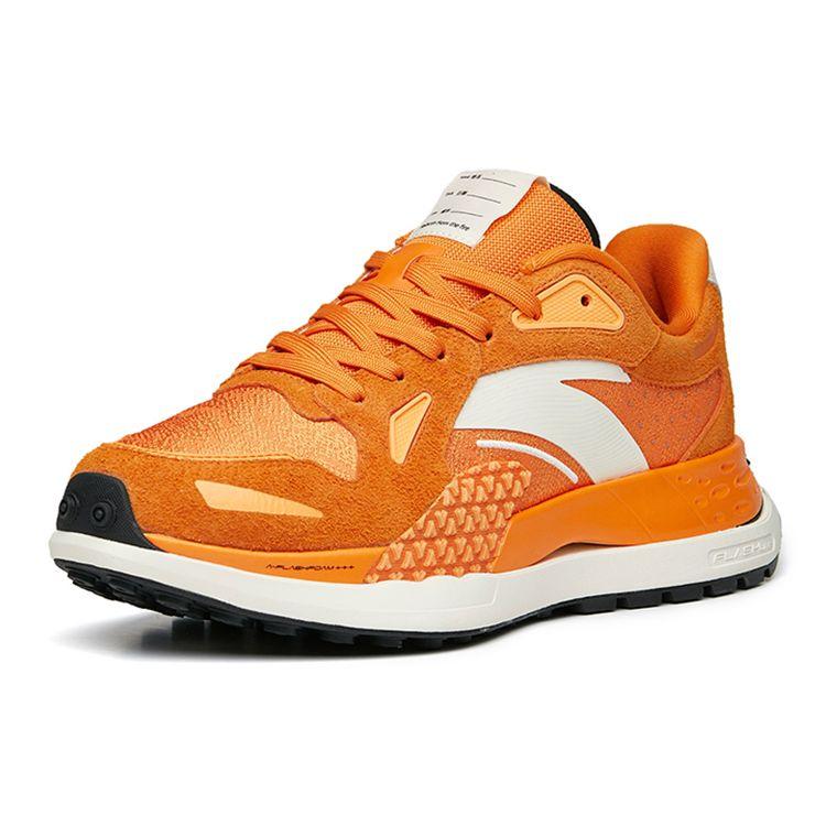Anta Lifestyle Series Retro Lightweight Low-Top Running Shoes Men sneaker Orange 112225560A-4