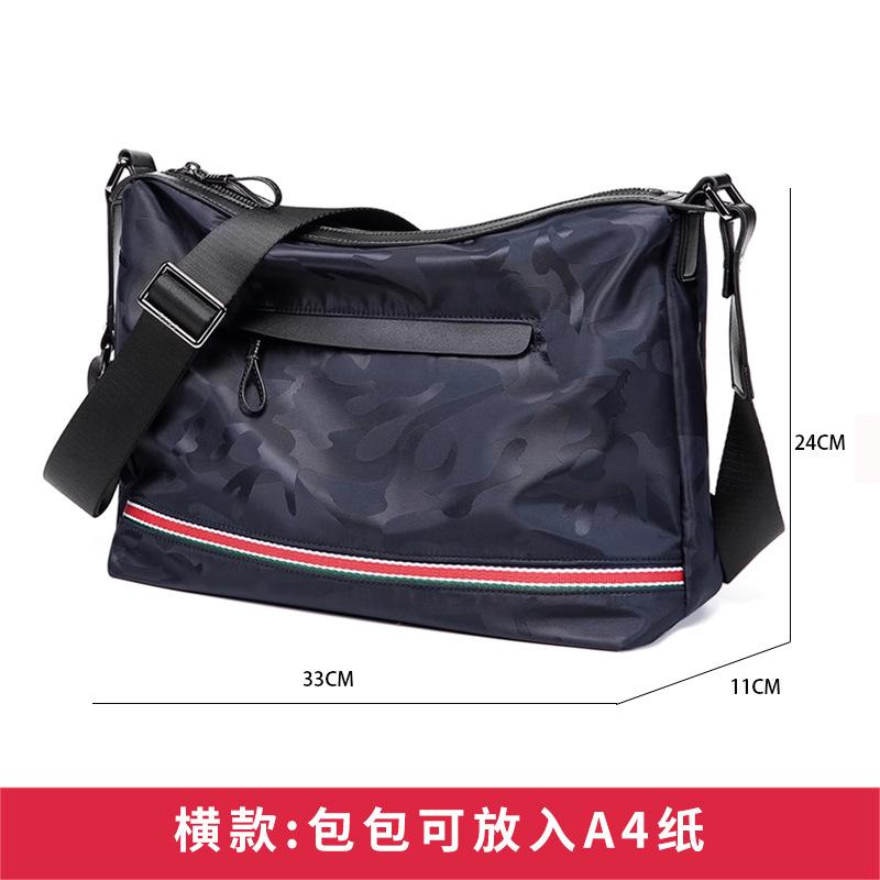 Bag Crossbody Men S Shoulder Bag Casual Oxford Cloth Large Capacity Canvas Student Backpack Men