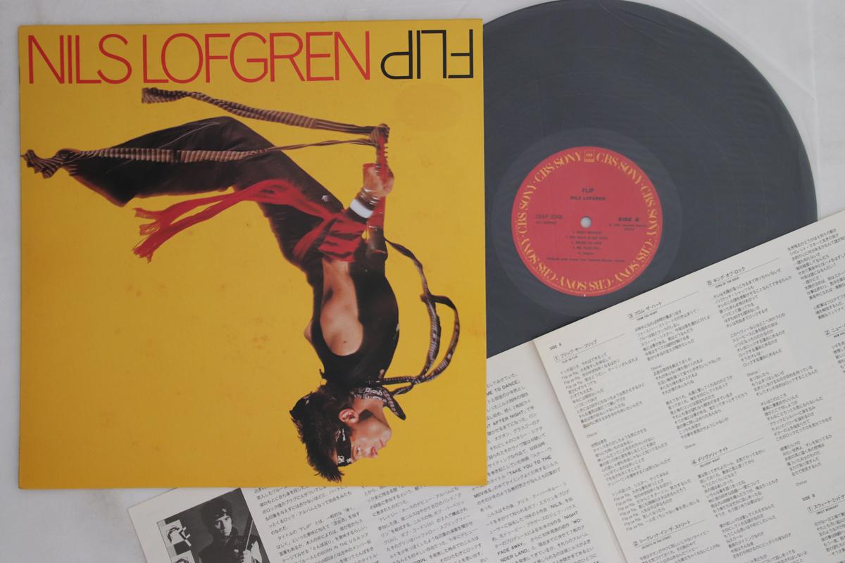 

LP Record NILS LOFGREN - Flip 28AP3048 CBS SONY 1985 Japan Rock Used