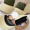 Summer outdoor color matching quick-drying breathable versatile baseball cap