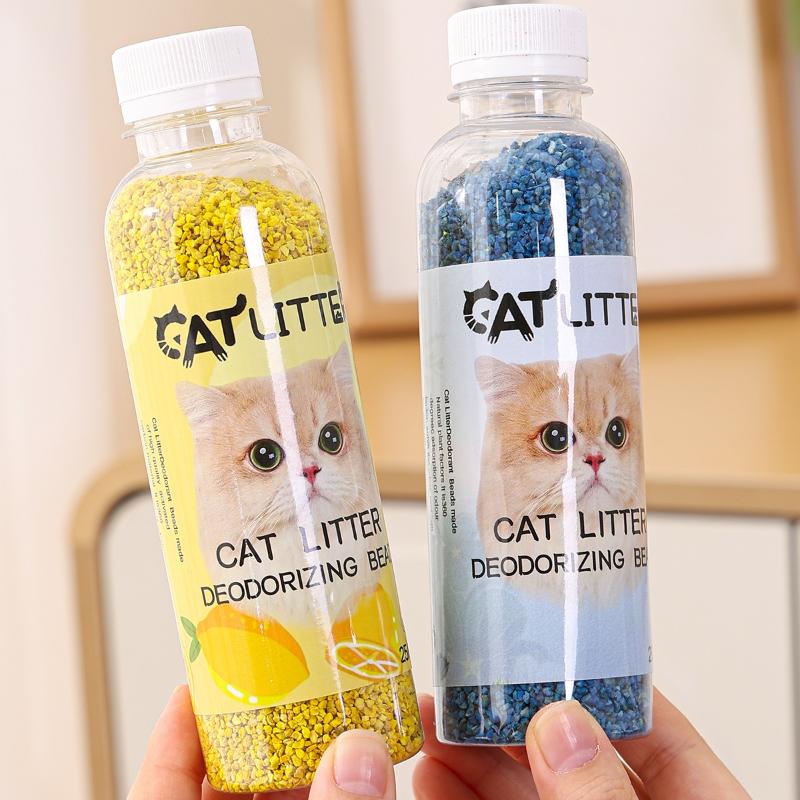 Cat Litter Deodorizing Beads Toilet Granules Litter Box Long Lasting Freshness Air Purification Deodorizer Pet Cleaning Products