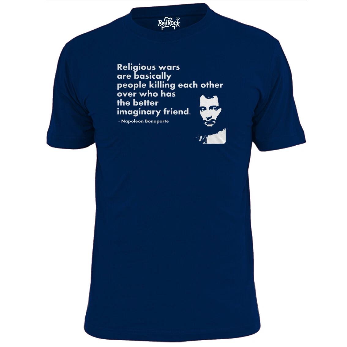 

Mens Napoleon Bonaparte Religious Quote (2) T shirt Emperor 3XL
