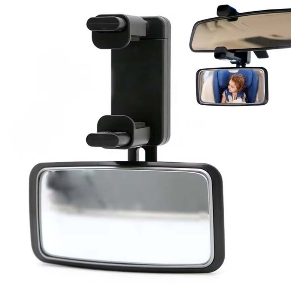 Adjustable Car Baby Observing Mirror 360-Degree Rotation Car Auxiliary Mirror  Kids
