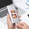10 30 50 ADET Sevimli Karikatür Alpaka Koyun Hayvan Çıkartması Llama Deve Kawaii Dizüstü Bilgisayar Scrapbook Kaykay Araba Oyuncak Çıkartmaları F5